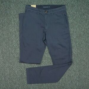 Faherty Pants Men 28x33 Blue Indigo Dyed 5 Pocket Lightweight NWT